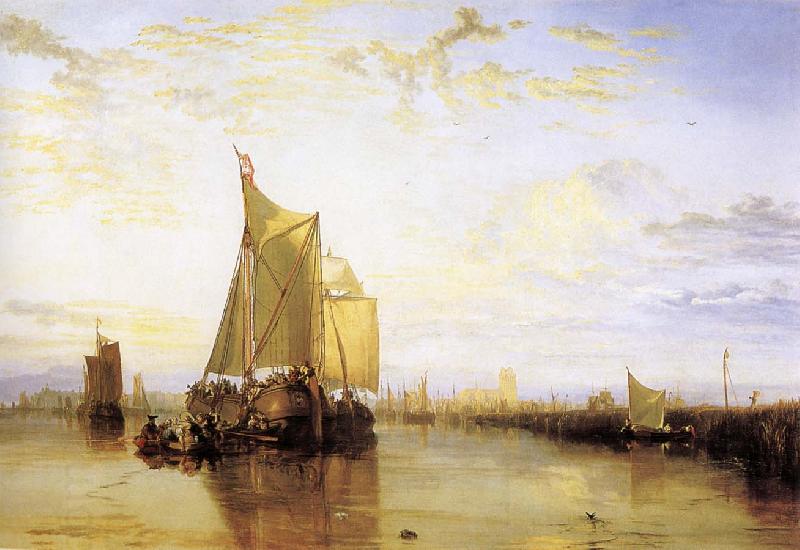 J.M.W. Turner Dort,or Dordrecht,the Dort Packet-Boat from Rotterdam Becalmed China oil painting art